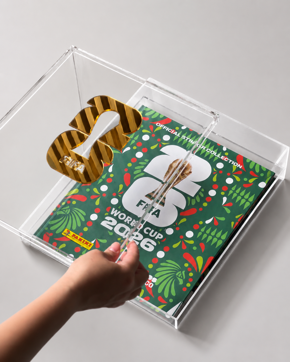 CAJA DE LUJO PARA ALBUM DEL MUNDIAL 2026