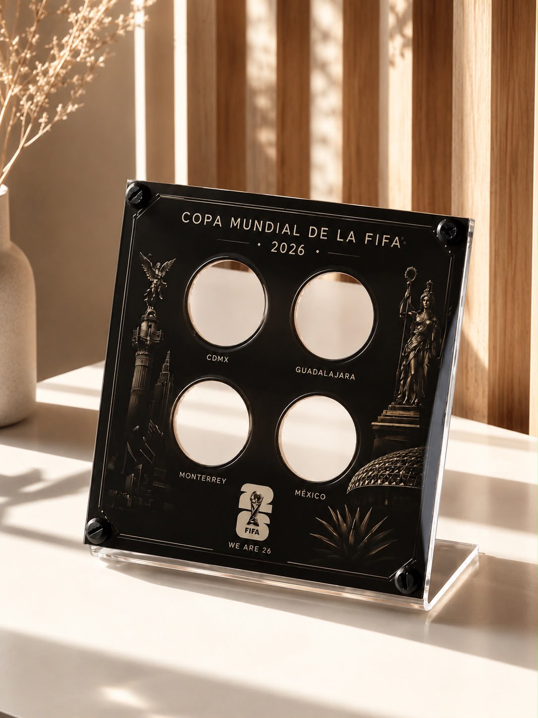 Exhibidor para Monedas Conmemorativas 2026