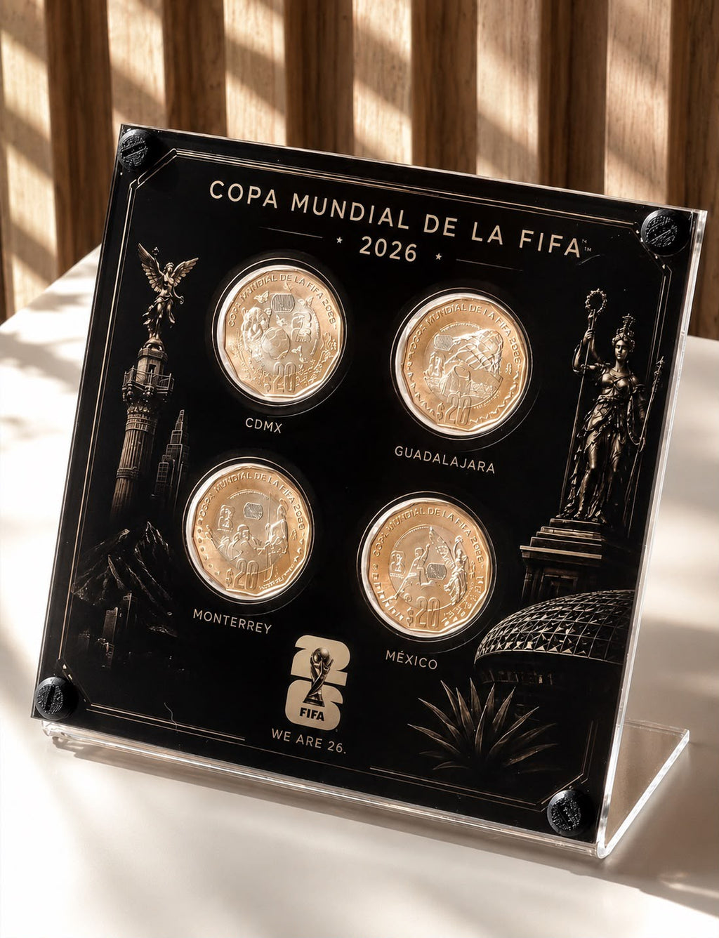 Exhibidor para Monedas Conmemorativas 2026