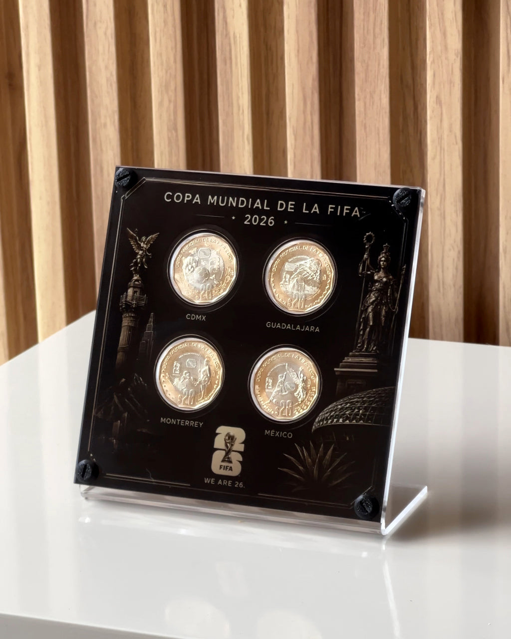 Exhibidor para Monedas Conmemorativas 2026